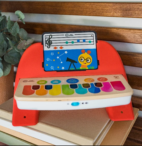 Jucarie Muzicala de Lemn Cal’s First Melodies Magic Touch Piano™, Baby Einstein
