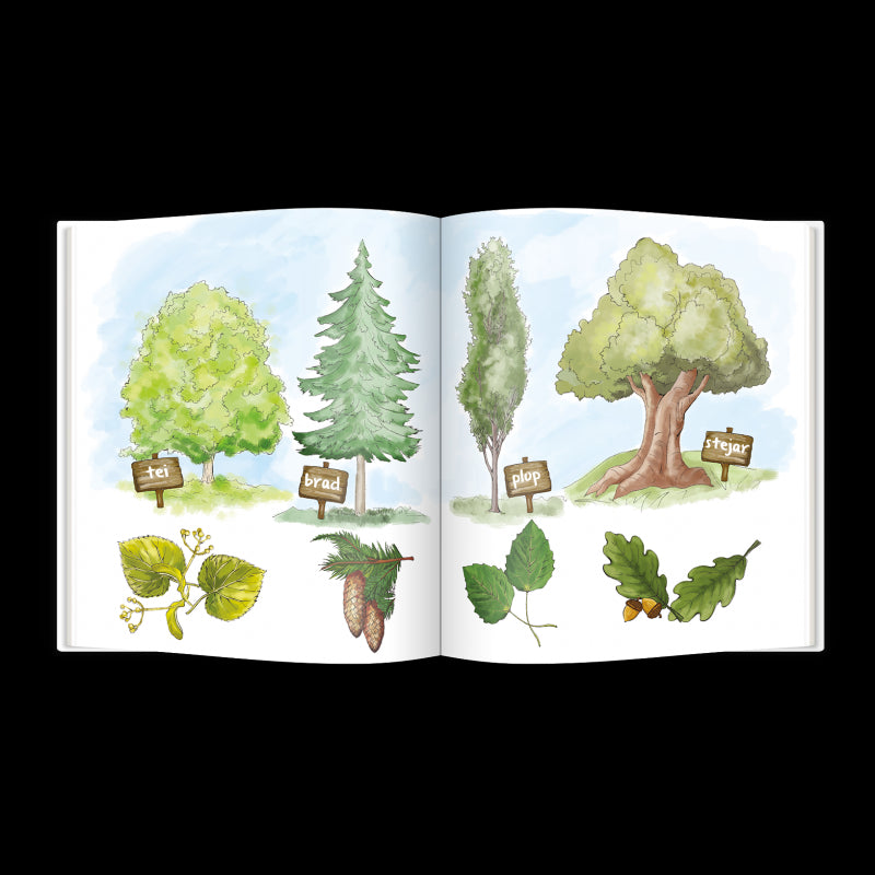 Carte educativa "Pupo invata sa protejeze natura"