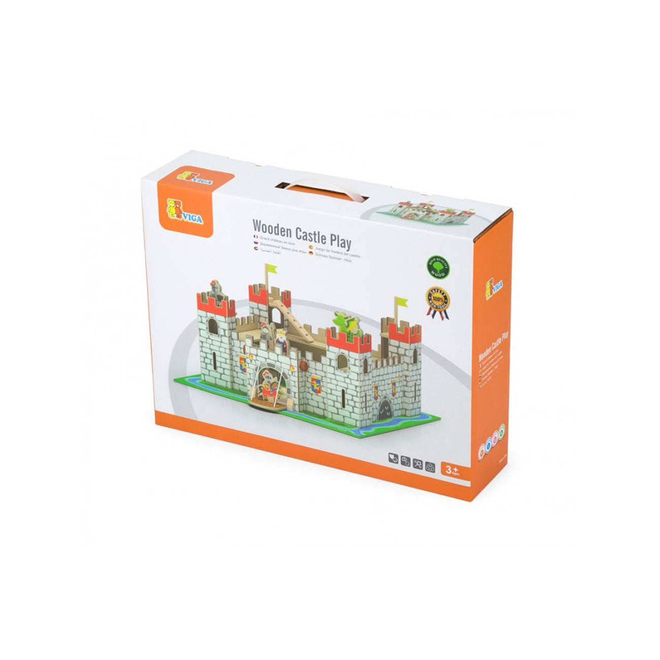 Jucarie de lemn Castel, +3ani, Viga