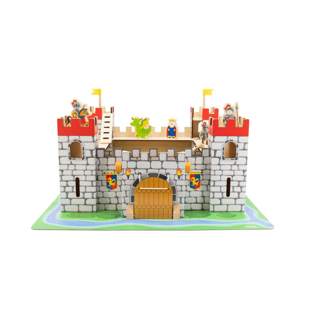 Jucarie de lemn Castel, +3ani, Viga
