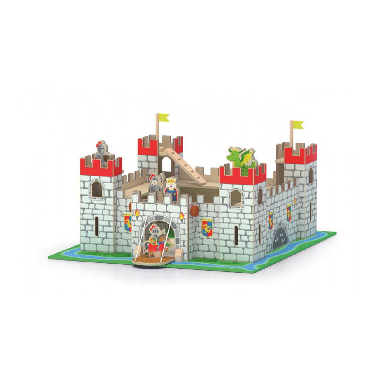 Jucarie de lemn Castel, +3ani, Viga