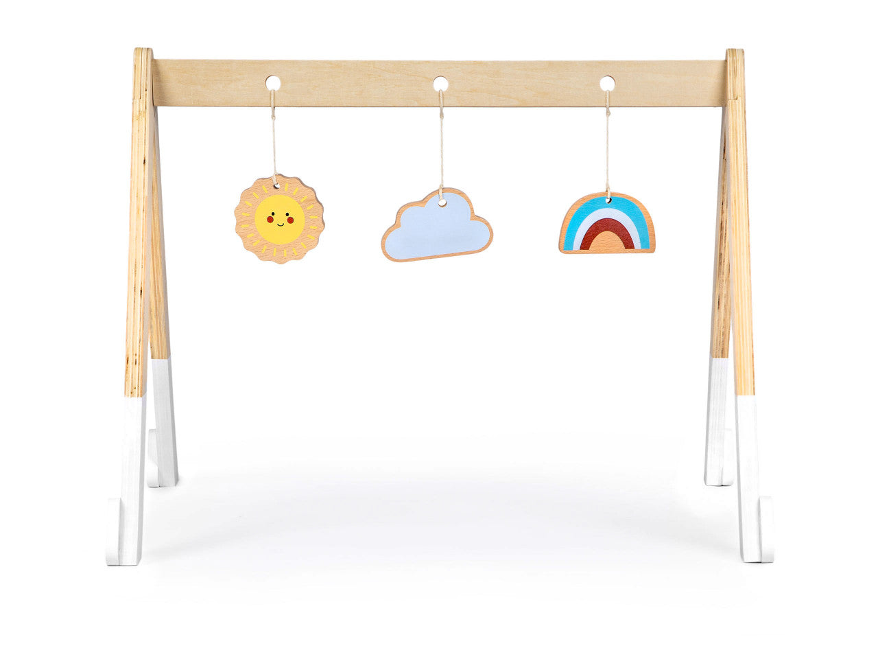 Centru de Activitati Bebe, cu Jucarii, din Lemn, Gimnatica, Baby Gym, Ecotoys