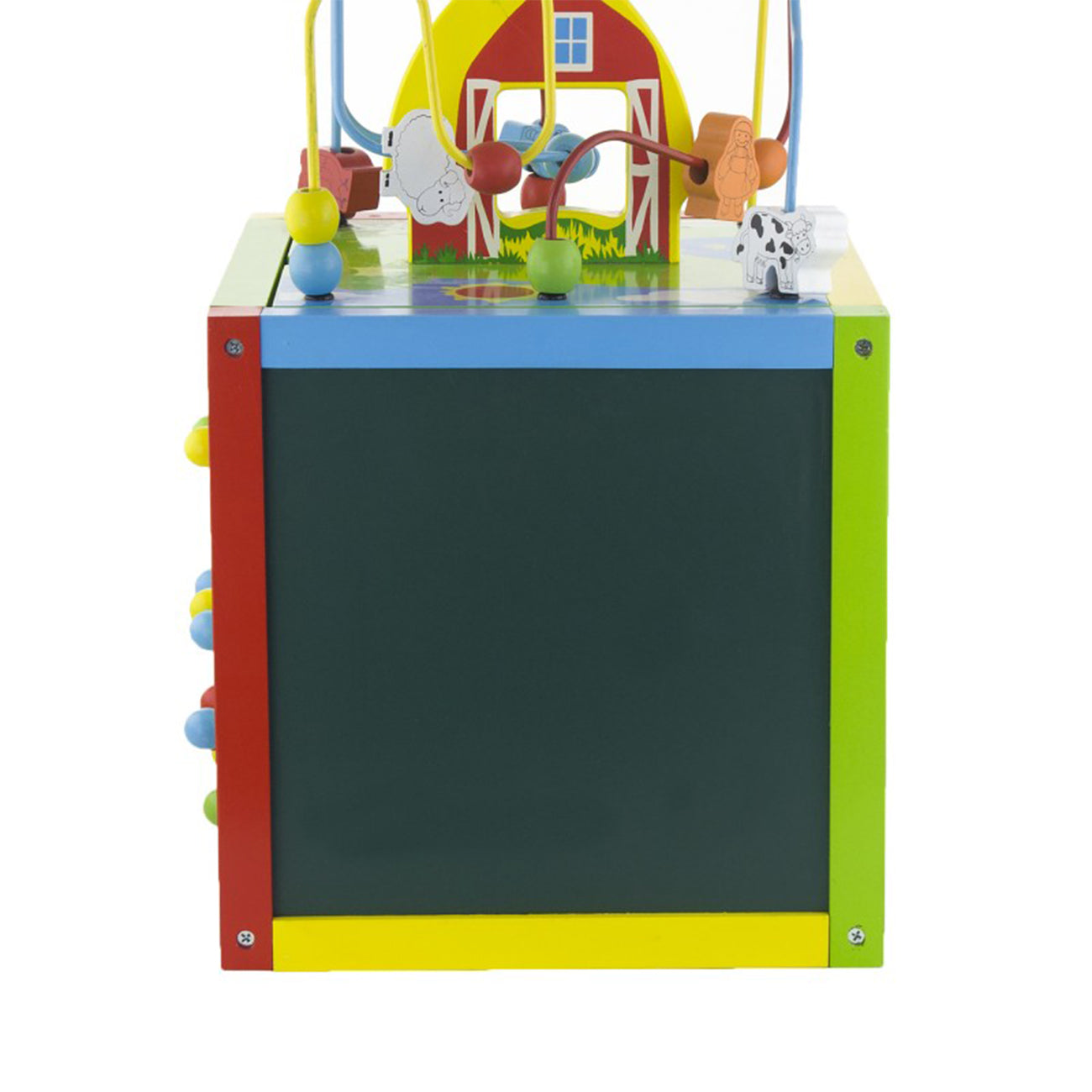 Centru de activitati mare 5 in 1, din lemn, tip Montessori, +18luni, VIGA