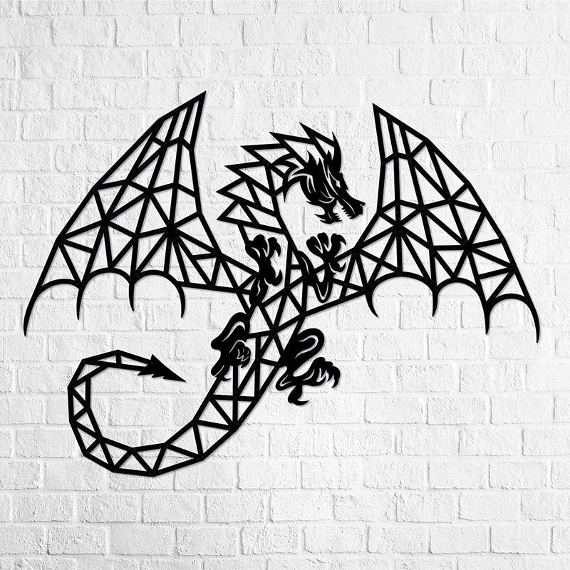 Puzzle 3D decorativ DRAGON din lemn 344 piese @ EWA