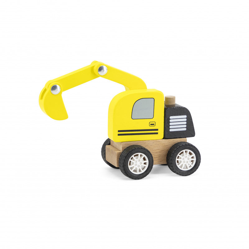 Jucarie din lemn, Excavator, tip Montessori, +18luni, VIGA