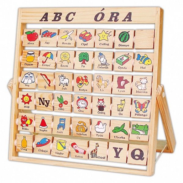 ABC óra, játszva tanuljuk a betűket, Fakopancs