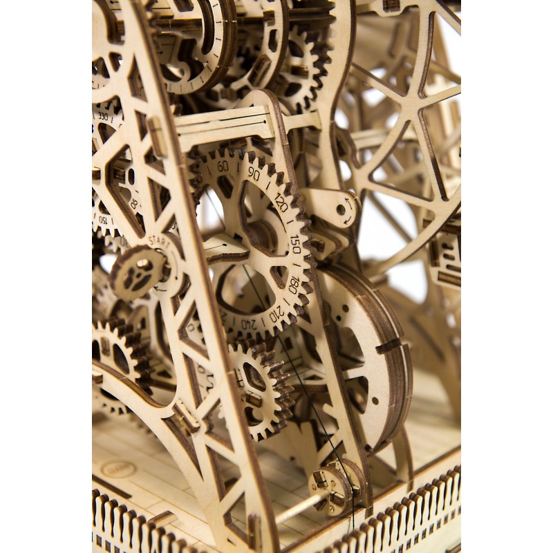 Puzzle 3D Ferris Wheel - Kit model mecanic, Wooden City