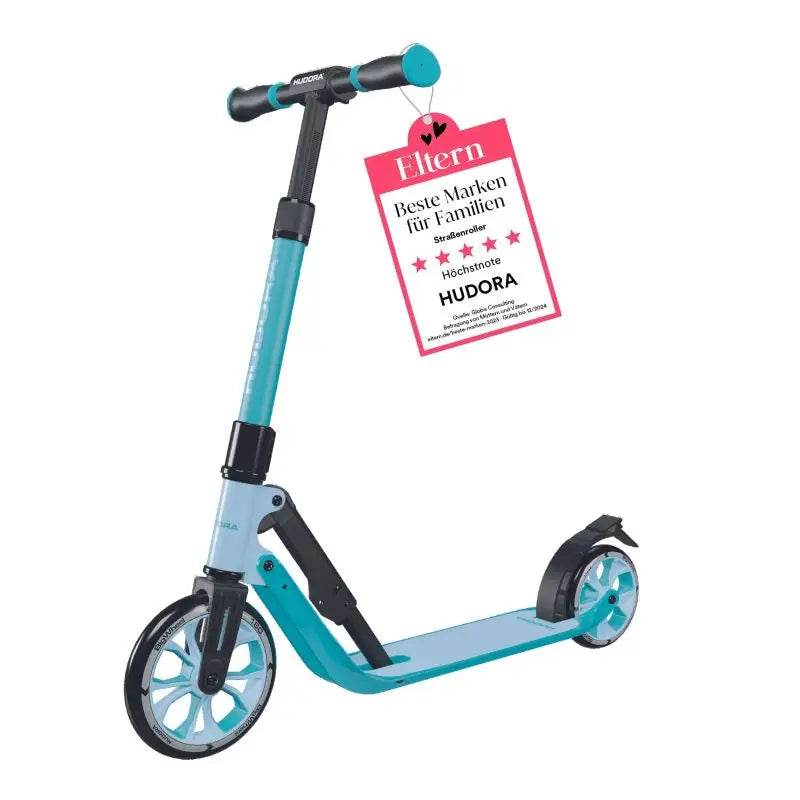 Trotinetă Copii Hudora Big Wheel® 180 Advanced Junior, Albastră