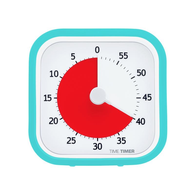 Carcasa de silicon pentru Time Timer MOD, turquoise, Robo - Manute Creative