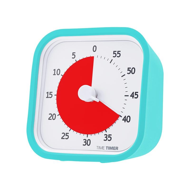 Carcasa de silicon pentru Time Timer MOD, turquoise, Robo - Manute Creative
