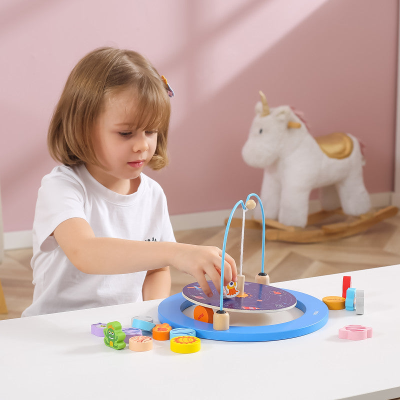Joc educativ de balans Spatiul cosmic, din lemn, +3ani, VIGA