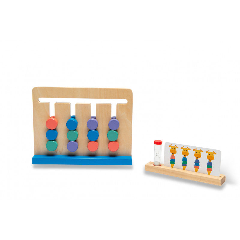 Joc de logica si coordonare Provocarea girafelor, BS Toys