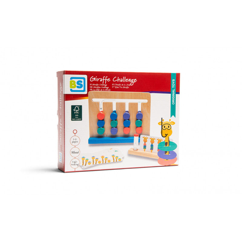 Joc de logica si coordonare Provocarea girafelor, BS Toys