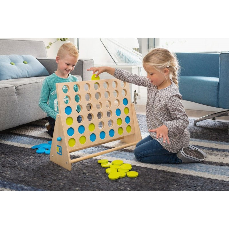 Joc gigant 4 pe un rand, BS Toys