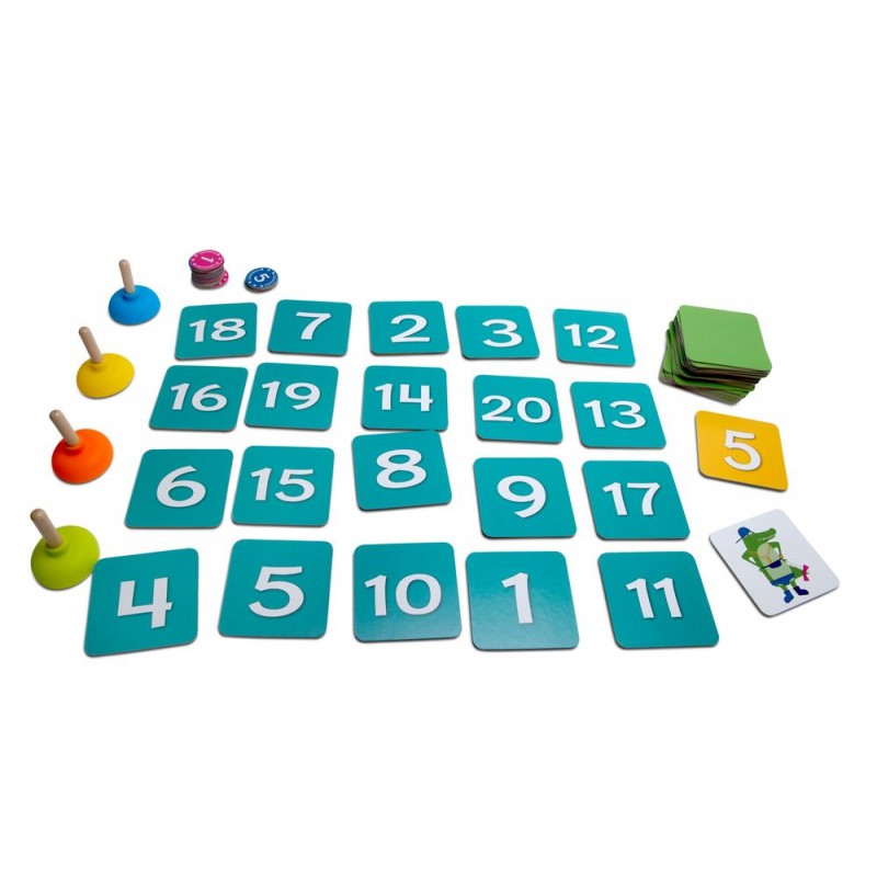 Joc matematic Tinutele crocodilului, BS Toys