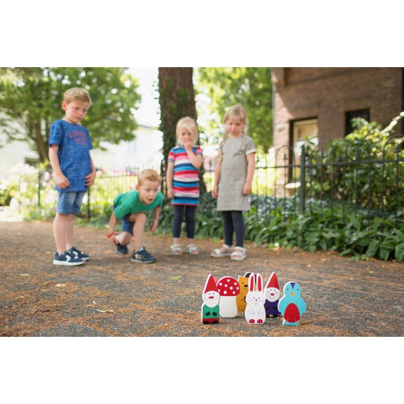Joc Prietenii de bowling din padure, BS Toys