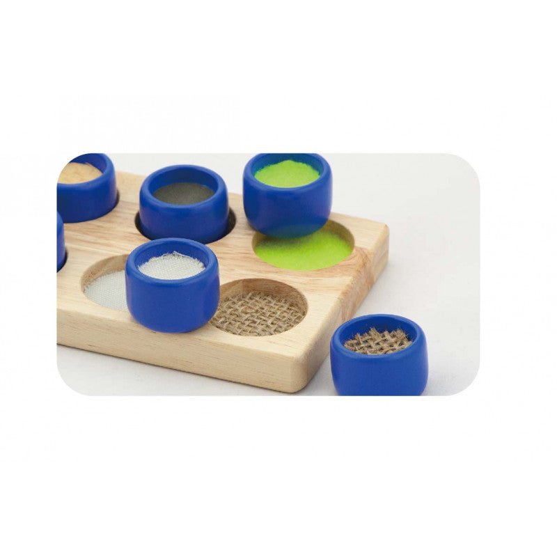 Joc senzorial, din lemn, tip Montessori, +3luni, VIGA