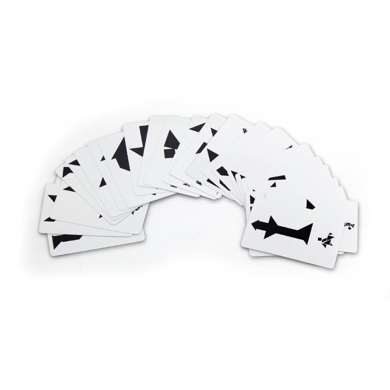 Joc educativ Tangram, din lemn, +3ani, VIGA