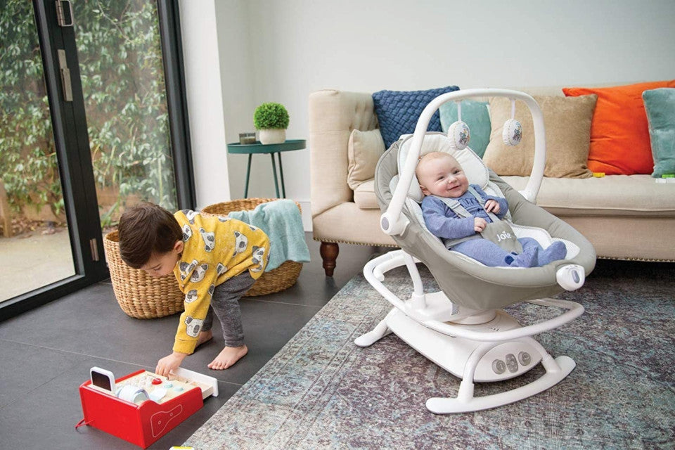 Leagan si Balansoar Copii rotativ Sansa 2 in 1 Fern, Joie