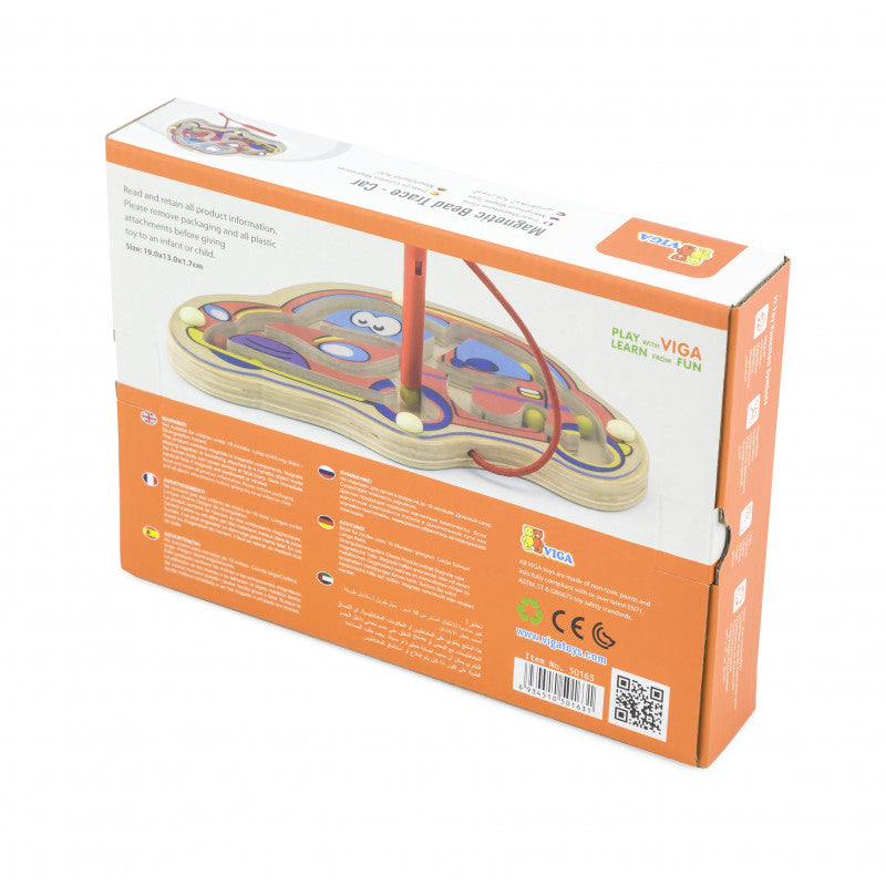 Labirint magnetic cu bile Masina, VIGA