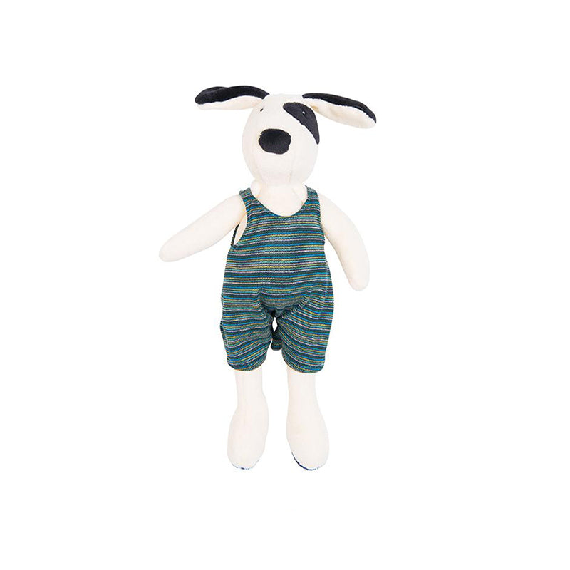 Jucarie plus bebe catelul Iuliu mica, 0 ani+, Moulin Roty