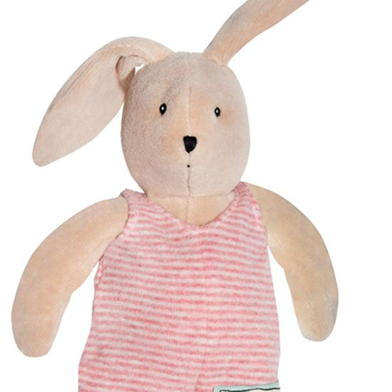 Jucarie plus bebe iepurica Silvana medie, 0 ani+, Moulin Roty
