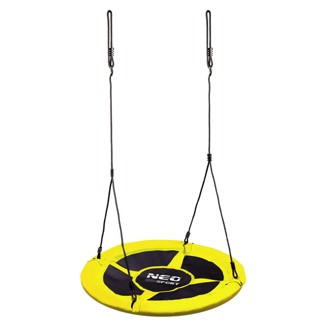 Leagan cuib de barza, pana la 150 kg, Neo-Sport, Swingo, XXL, 95 cm, Galben