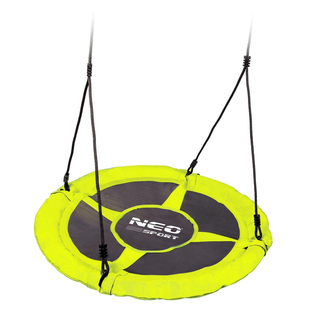 Leagan cuib de barza, pana la 150 kg, Neo-Sport, Swingo, XXL, 95 cm, Galben