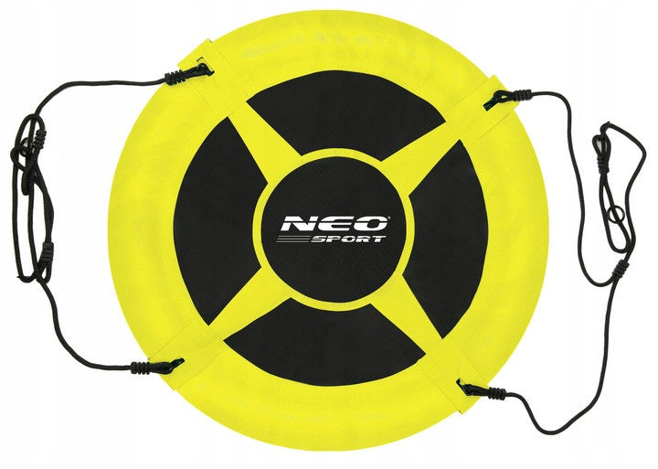 Leagan cuib de barza, pana la 150 kg, Neo-Sport, Swingo, XXL, 95 cm, Galben
