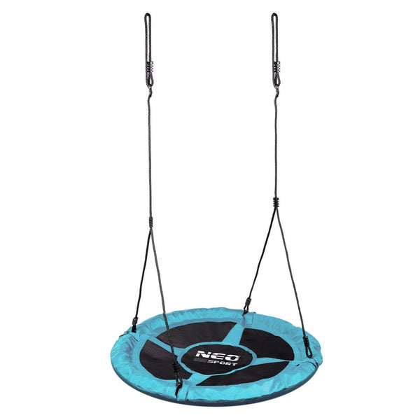 Leagan cuib de barza, pana la 150 kg, Neo-Sport, Swingo, XXL, 95 cm, Turcoaz