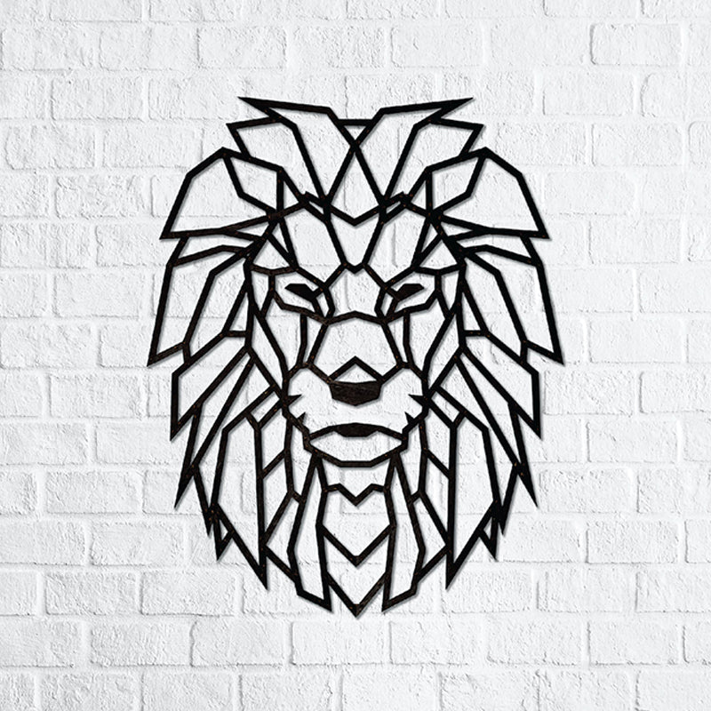 Puzzle 3D decorativ LION din lemn 250 piese @ EWA