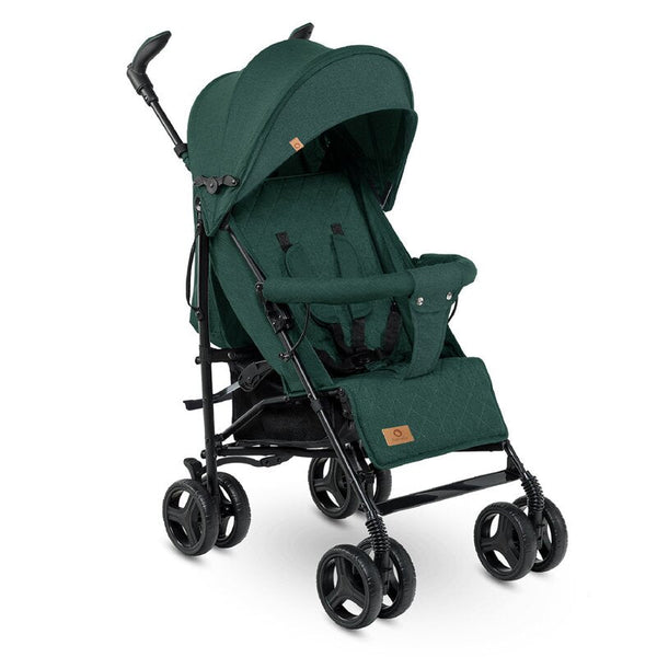 Carucior sport Irma, Cu husa de picioare, Cu plasa de tantari, Conform cu standardul european de securitate EN1888-1, Verde Inchis, Lionelo
