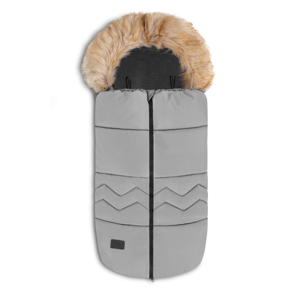 Sac de iarna pentru carucior Frode, 90x45 cm, Impermeabil, Universal, Gri, Lionelo