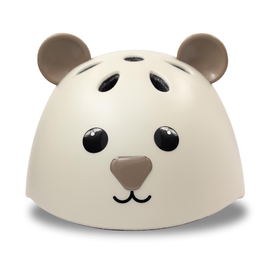 Cască Protectie Pentru Copii Hudora Beary, Mocha, Mărimea 48 52 Cm