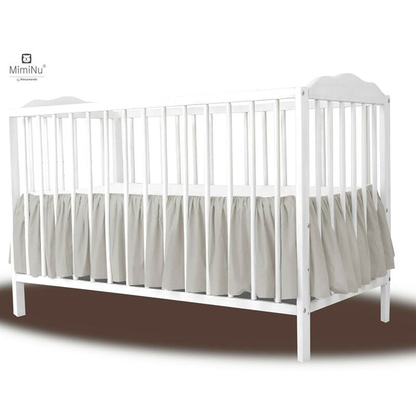 Volanas pentru Saltea de Patut, 120x60 cm, Colectia Royal, Beige, MimiNu