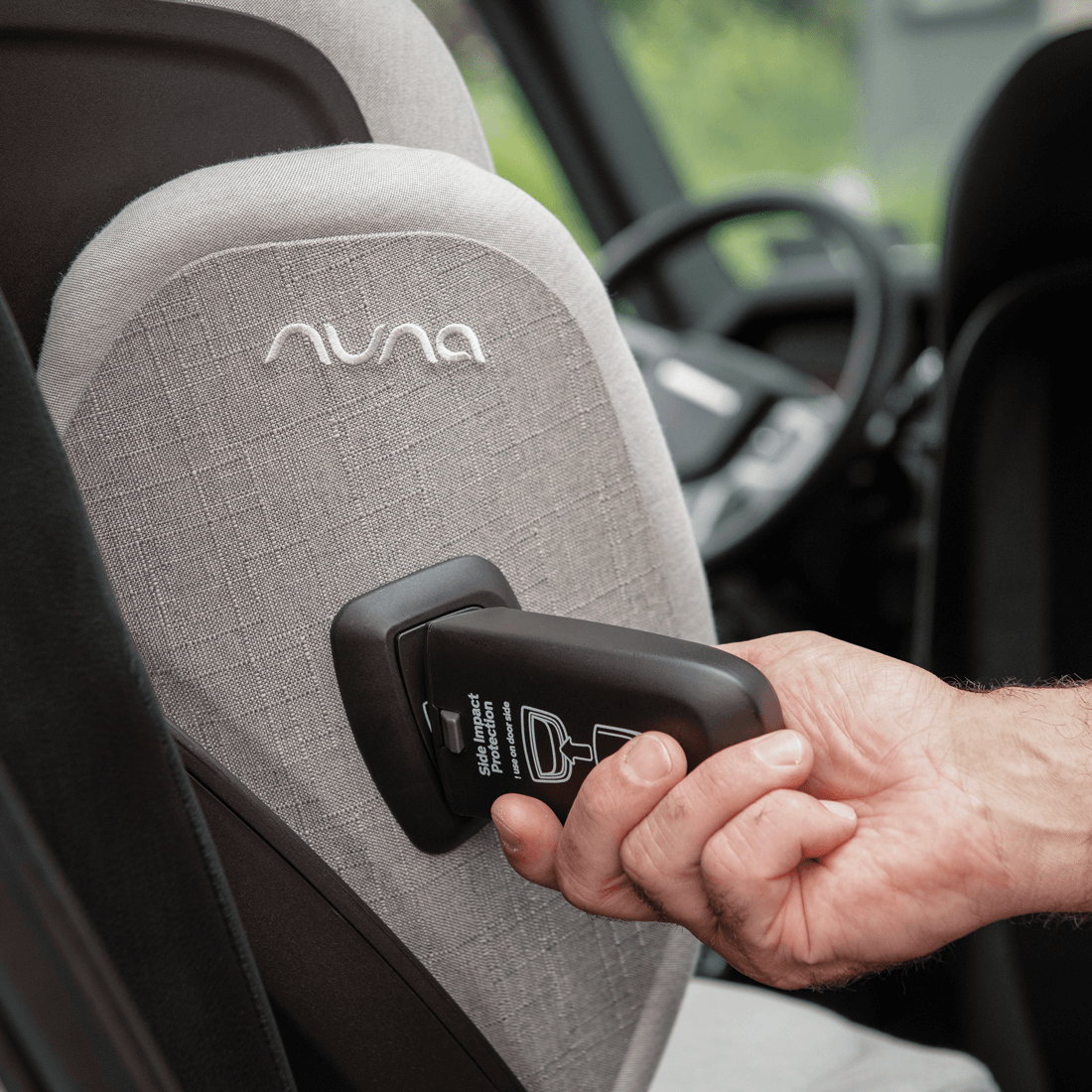 Scaun auto i-Size AACE lx Caviar, 100-150 cm, NUNA
