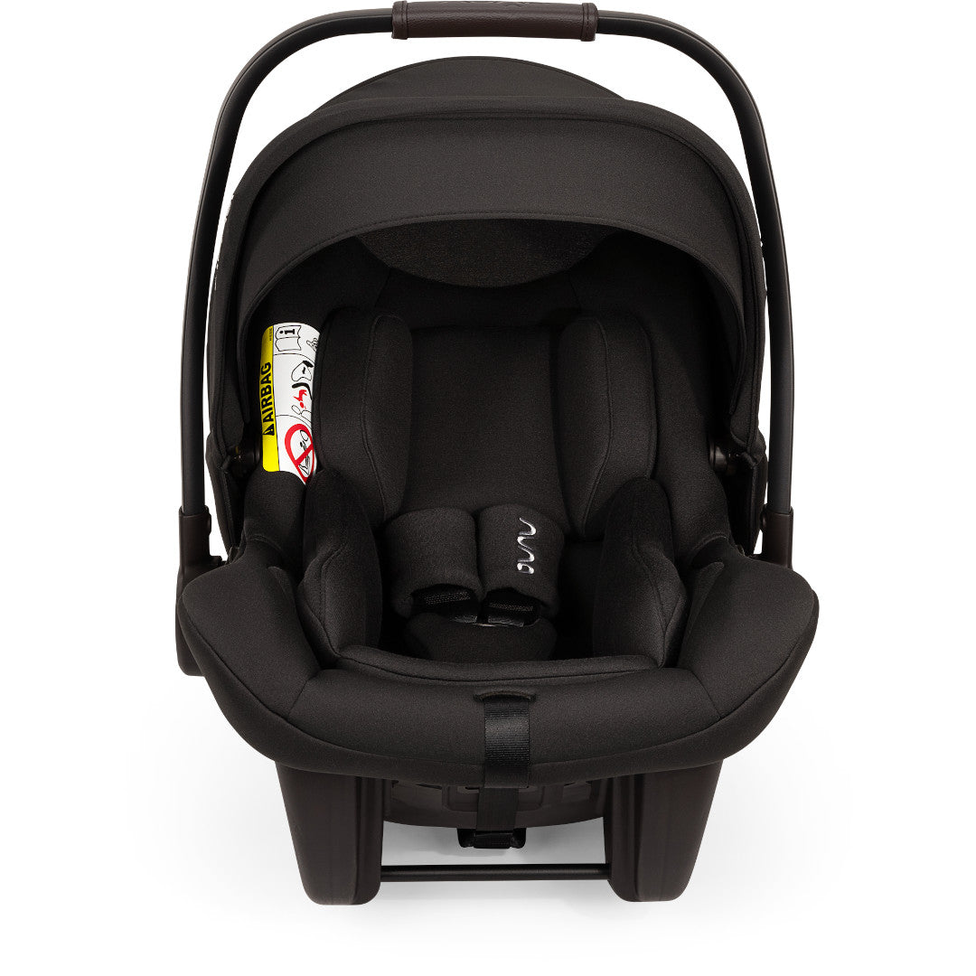 Nuna - Set scoica auto i-Size PIPA Lite Caviar R129 + Baza isofix BASE next i-Size pentru PIPA Lite