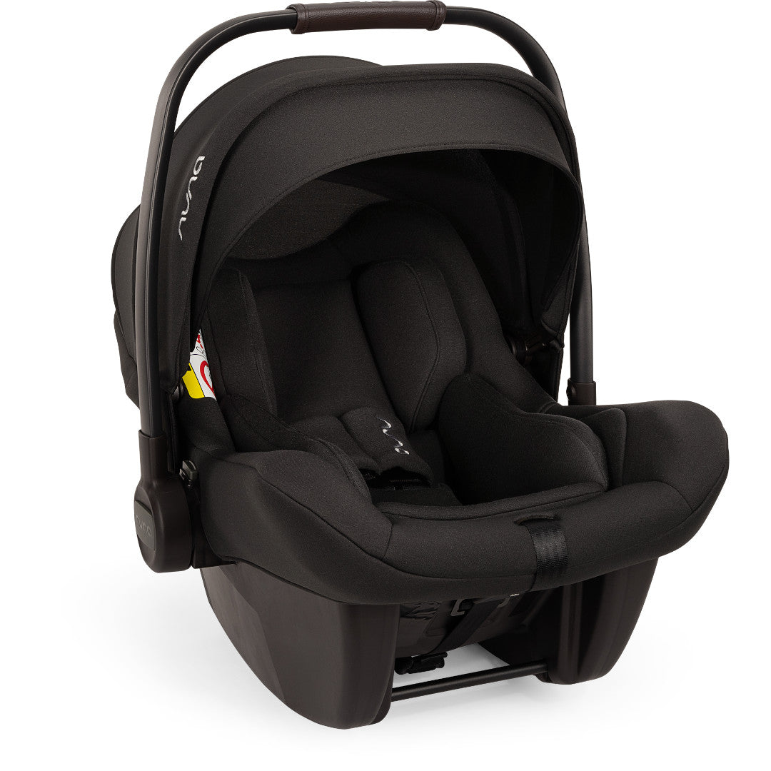 Nuna - Set scoica auto i-Size PIPA Lite Caviar R129 + Baza isofix BASE next i-Size pentru PIPA Lite
