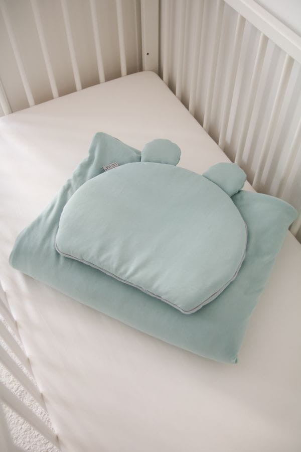 Perna plata cu urechi, pentru bebelusi, 35x28 cm, Sweet Fresh, Tiny Star