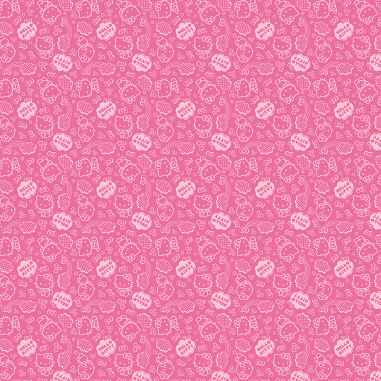 Set de materiale Hello Kitty Pink, Dress Your Doll