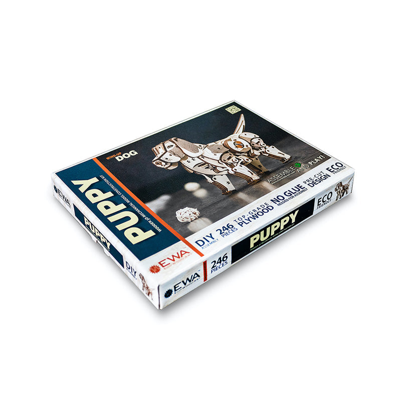 Puzzle 3D PUPPY din lemn 246 piese @ EWA
