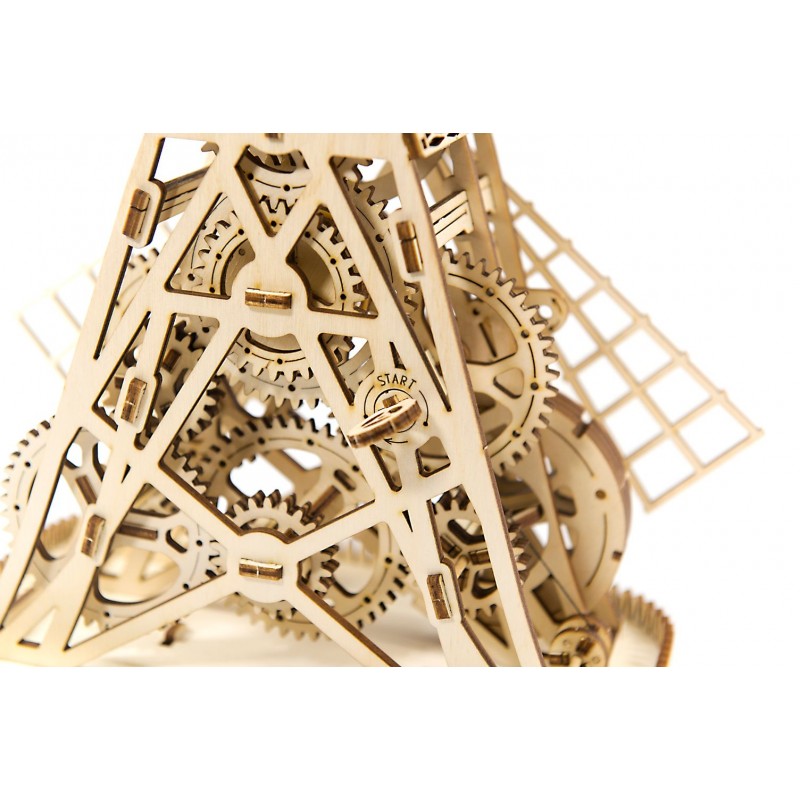 Puzzle 3D Moara - kit model mecanic
