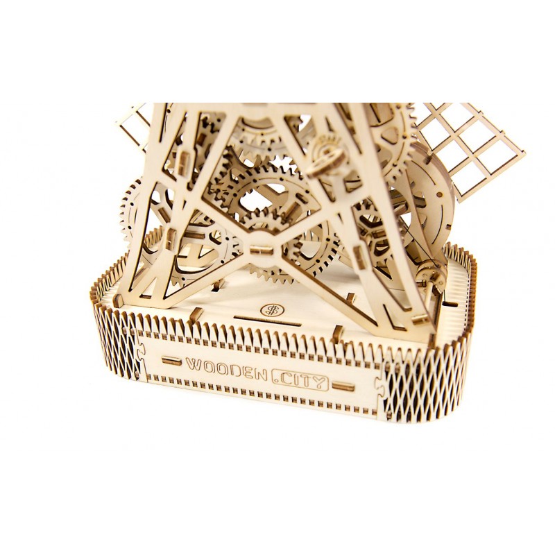 Puzzle 3D Moara - kit model mecanic