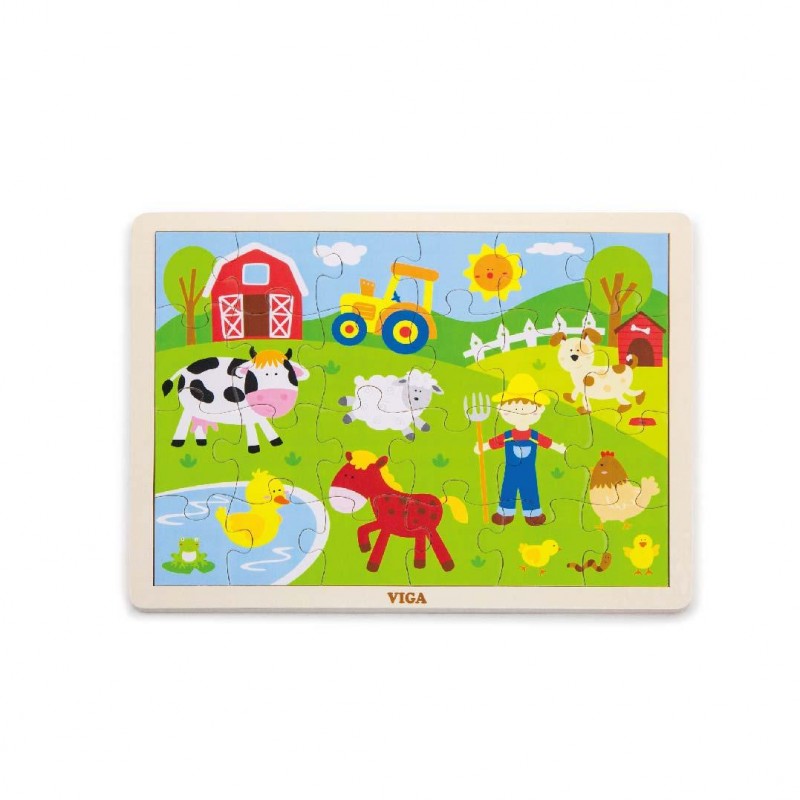 Puzzle animale de la ferma, VIGA