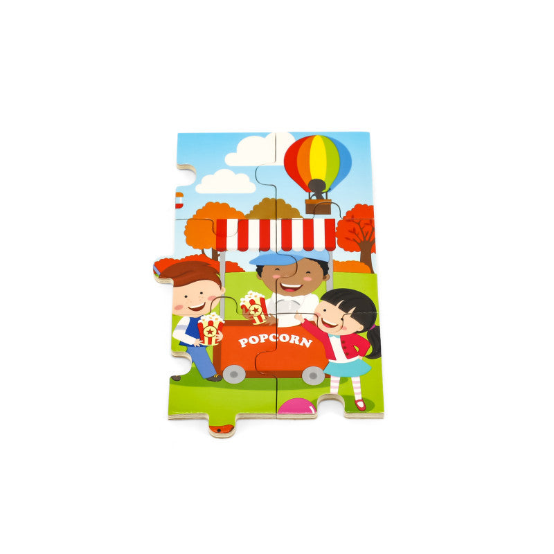 Puzzle anotimpuri, Toamna, 24 piese, VIGA
