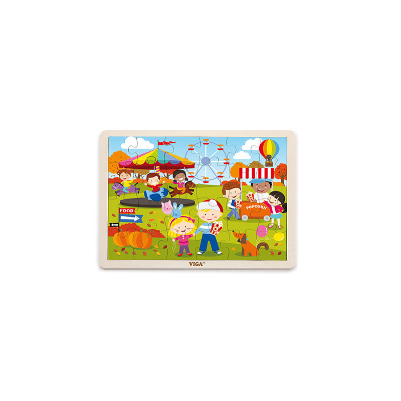 Puzzle anotimpuri, Toamna, 24 piese, VIGA