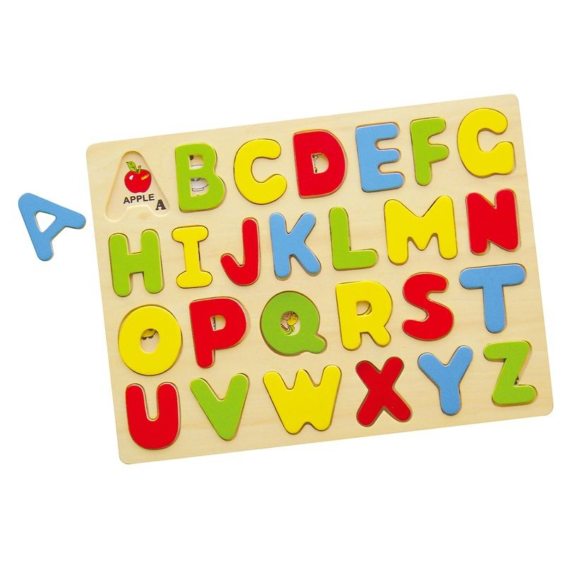 Puzzle cu litere mari de tipar, VIGA