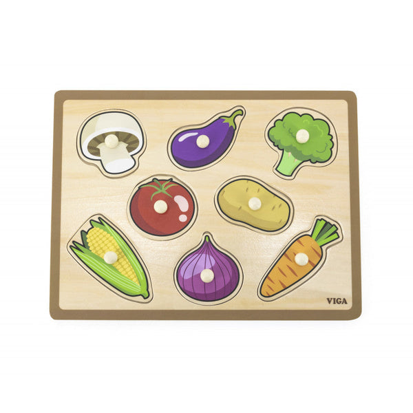 Puzzle cu maner, Legume, VIGA