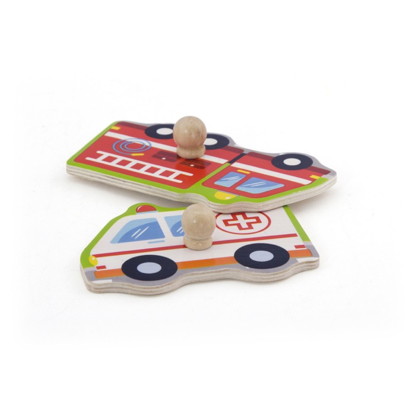 Puzzle cu sunete - mijloace de transport, VIGA