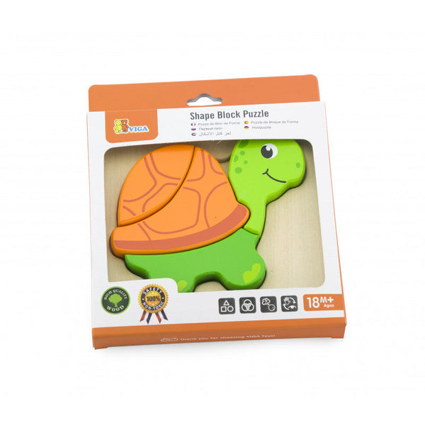 Puzzle din lemn - broscuta testoasa, VIGA